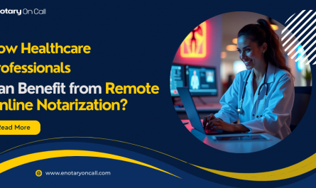 remote online notarization