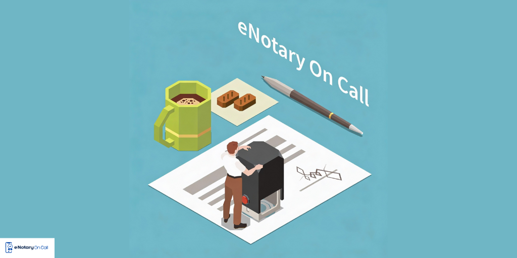 How does eNotary On Call Support Quitclaim Deed Execution?
