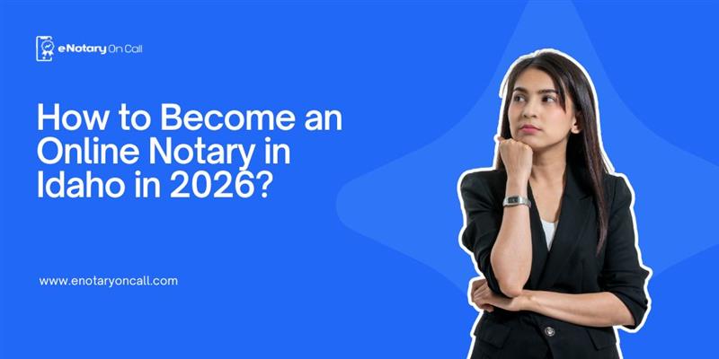 How to Become an Online Notary in Idaho in 2026