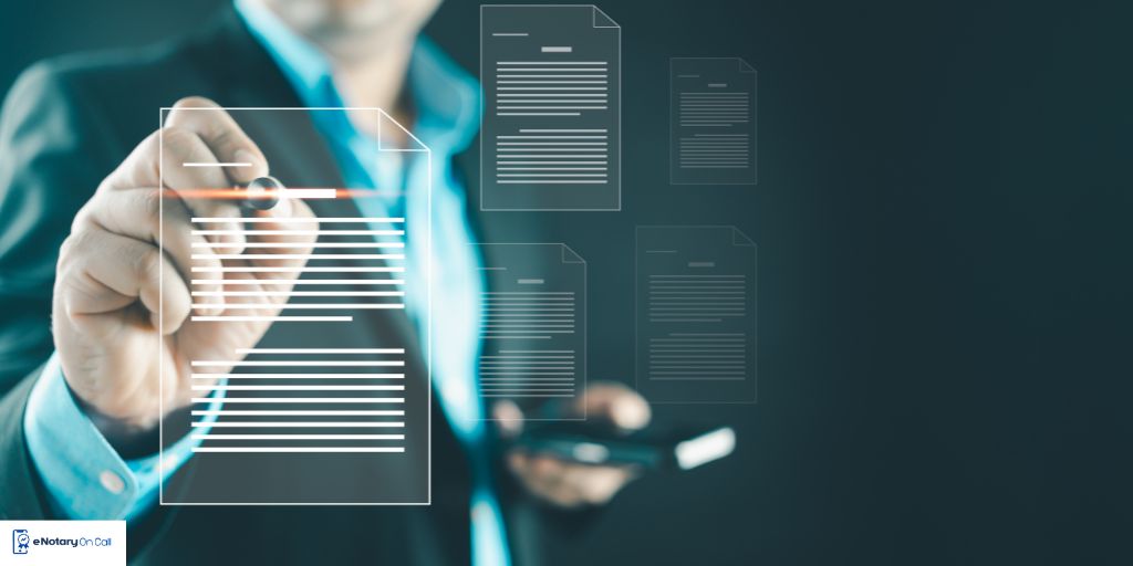 Sign and Finalize the Notarized Document