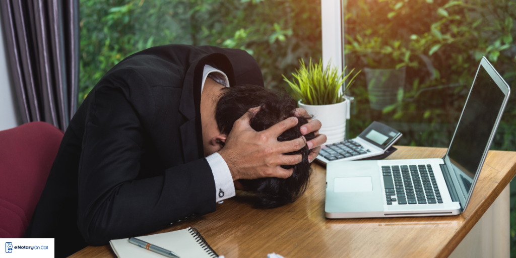 Online notary sessions