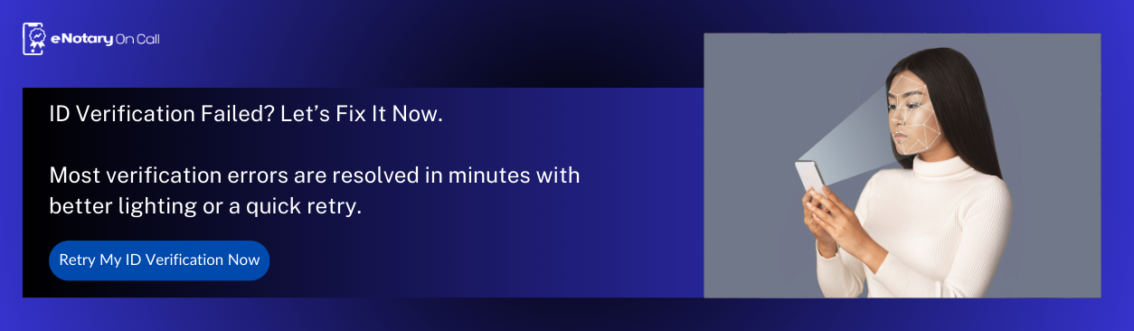 ID Verification Failed? Let’s Fix It Now.