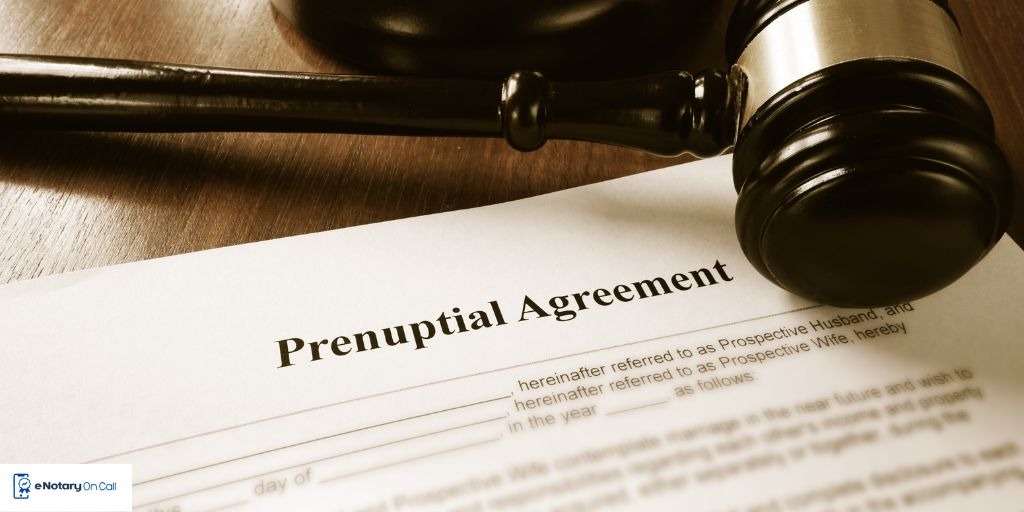 How to notarize your prenuptial agreement online?