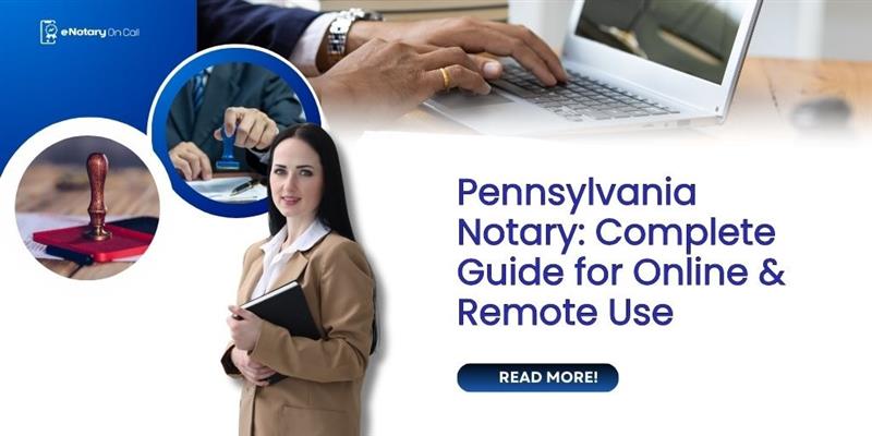Pennsylvania Notary: Complete Guide for Online & Remote Use 