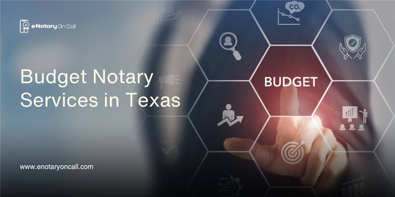 Budget Notary Services in Texas