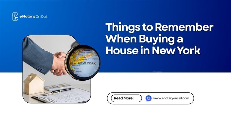 Things to Remember When Buying a House in New York