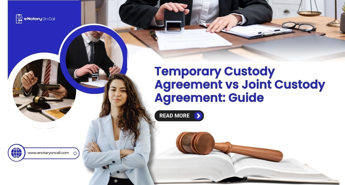 Temporary Custody Agreement vs Joint Custody Agreement Guide