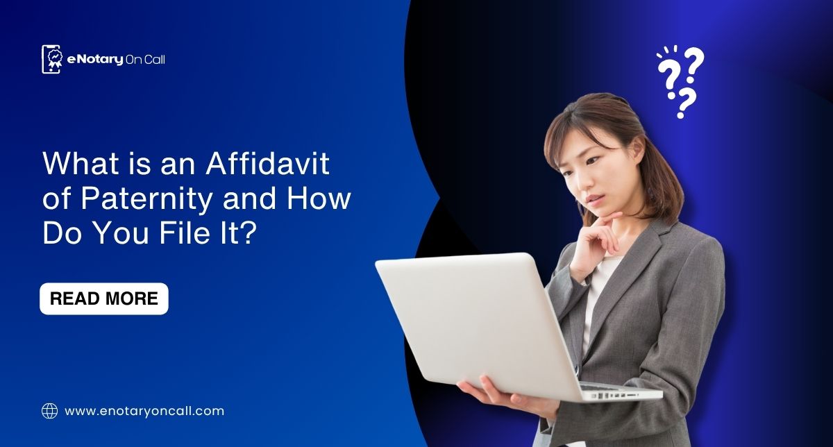 What is an Affidavit of Paternity and How Do You File It 1