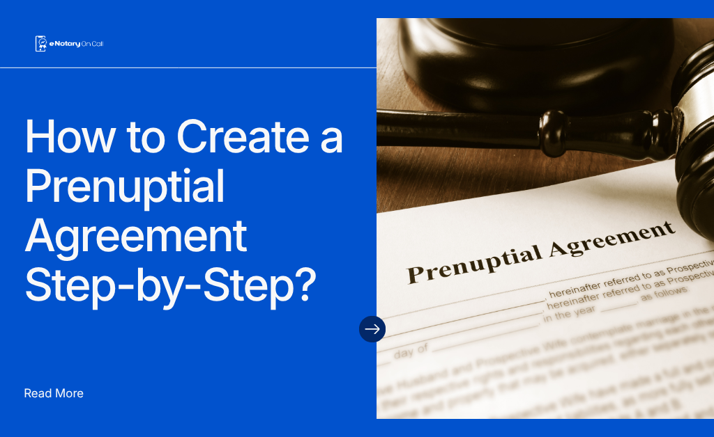 How to Create a Prenuptial Agreement Step-by-Step?