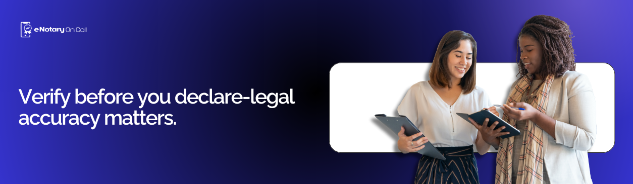 Verify before you declare-legal accuracy matters