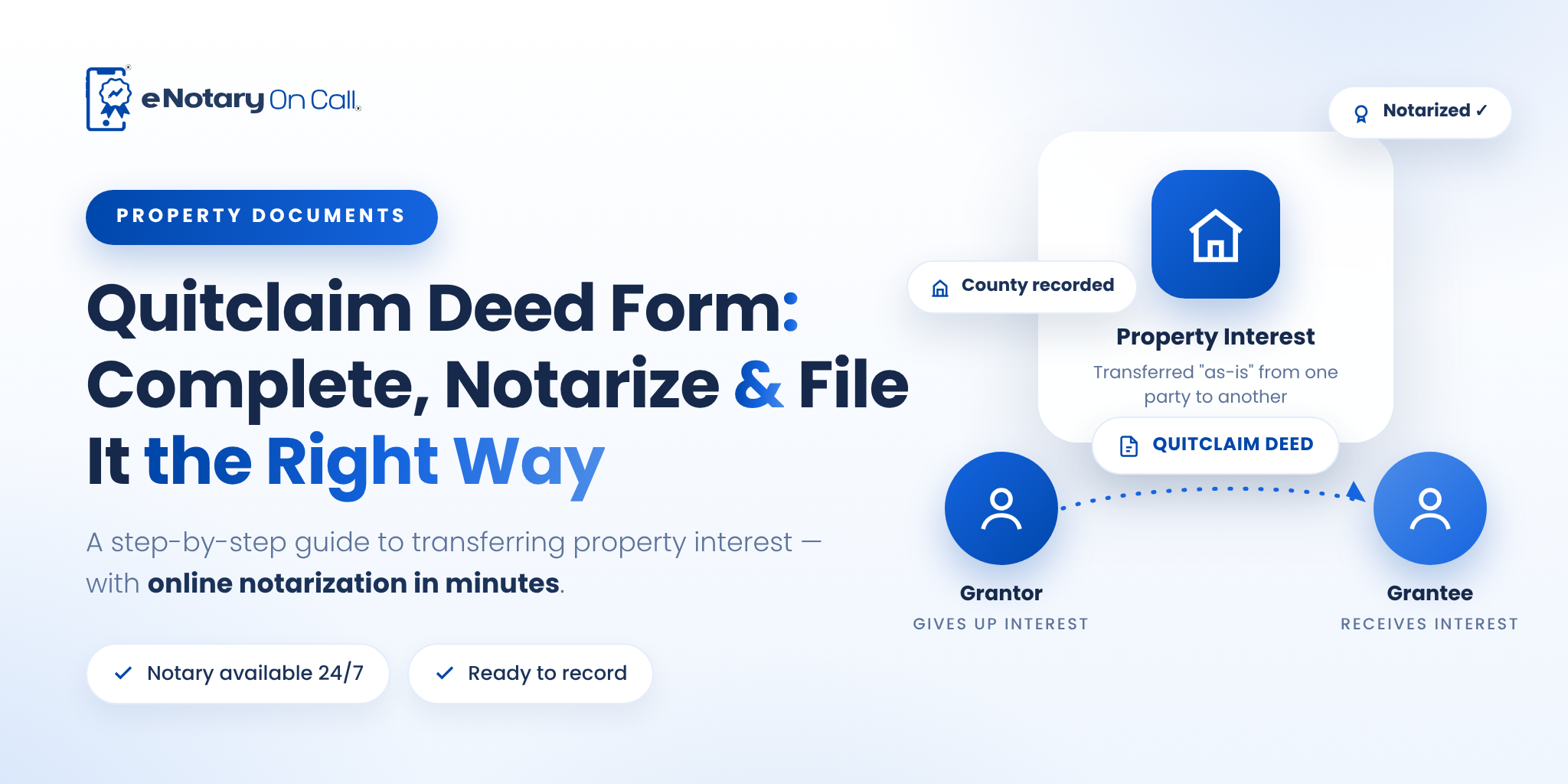 Quitclaim Deed Form
