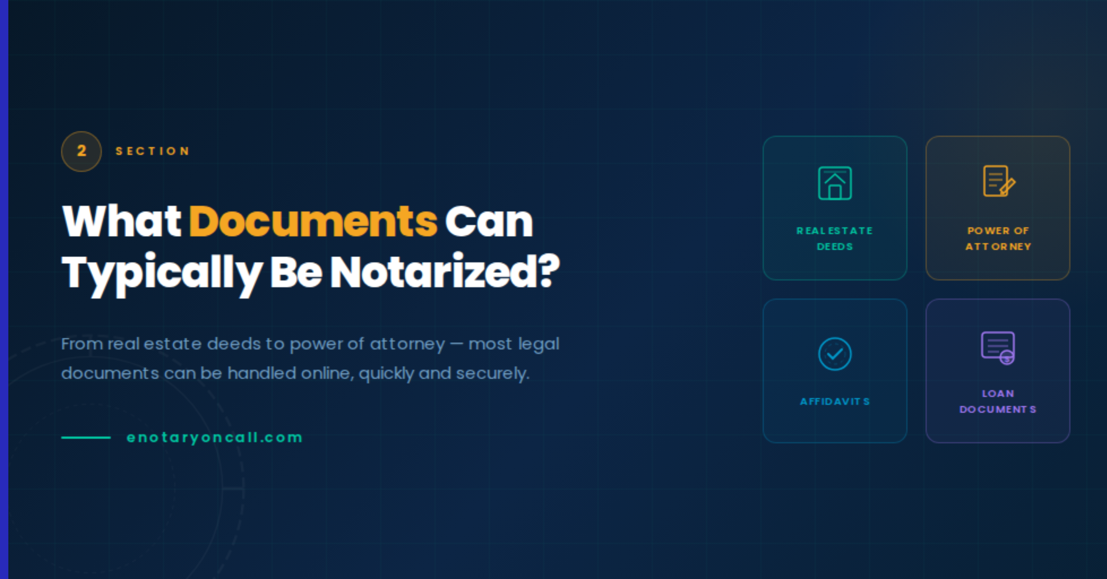 What Documents Can Typically Be Notarized