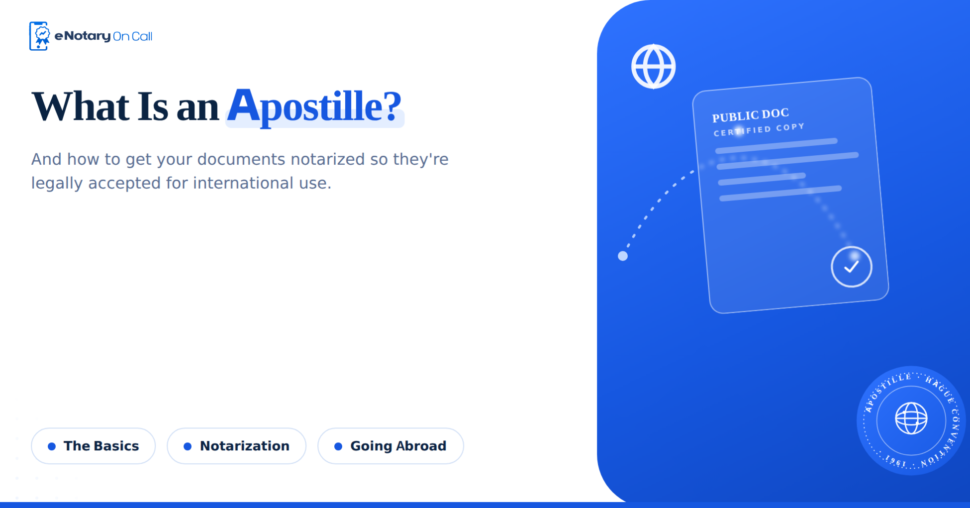 What Is an Apostille Notarize