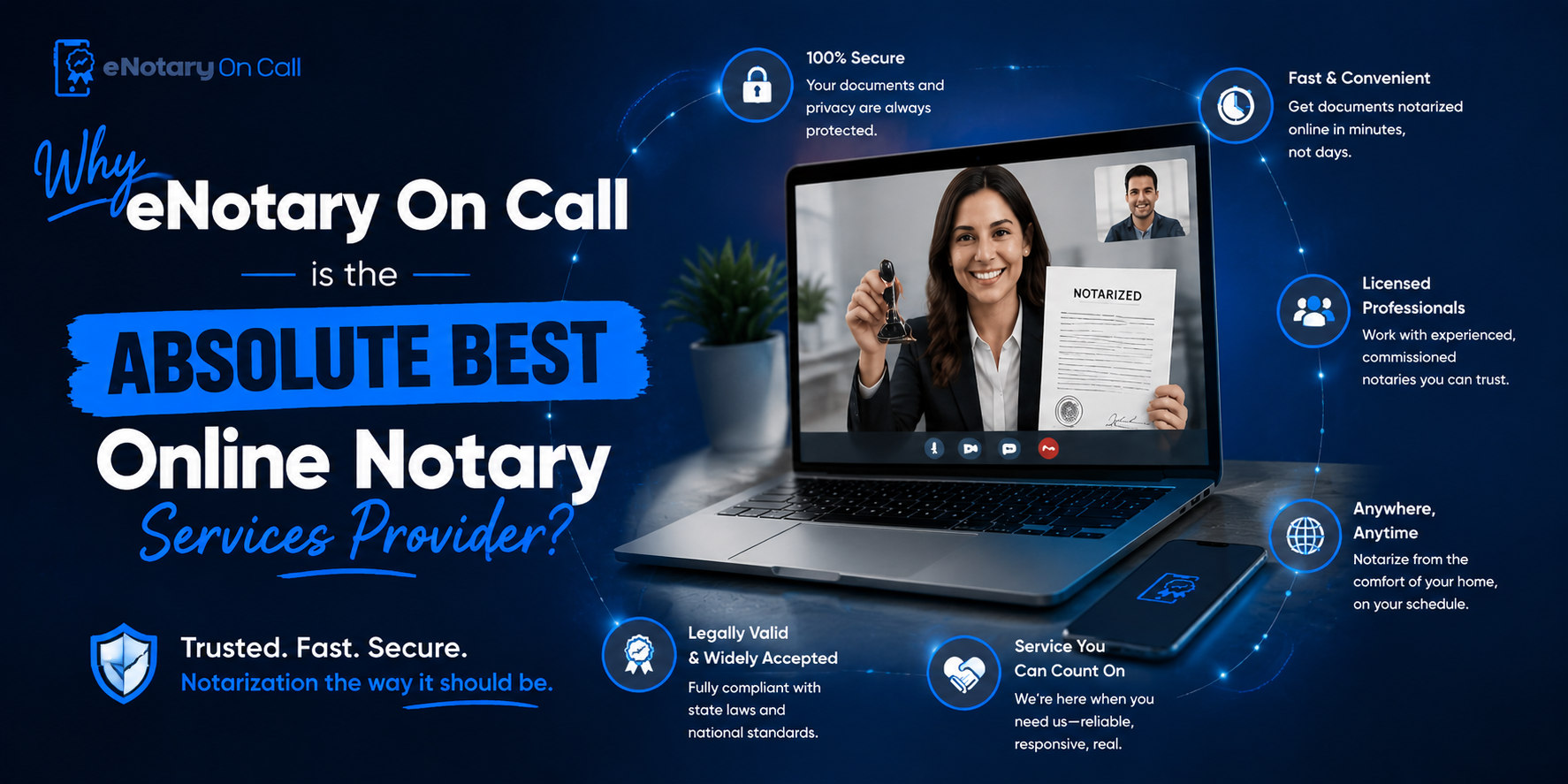 Why eNotary On Call is the Absolute Best Online Notary Services Provider