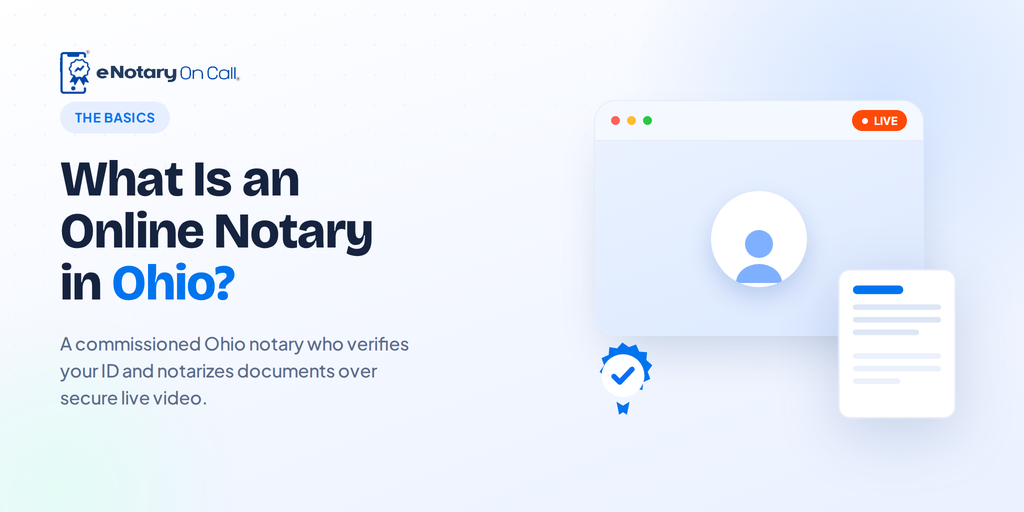 What Is an Online Notary in Ohio
