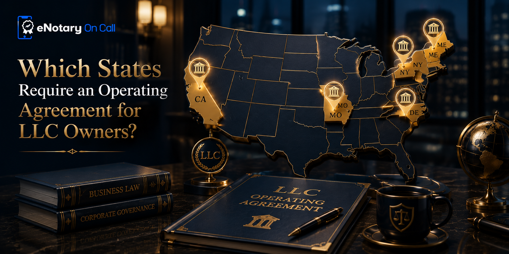 Which States Require an Operating Agreement for LLC Owners?