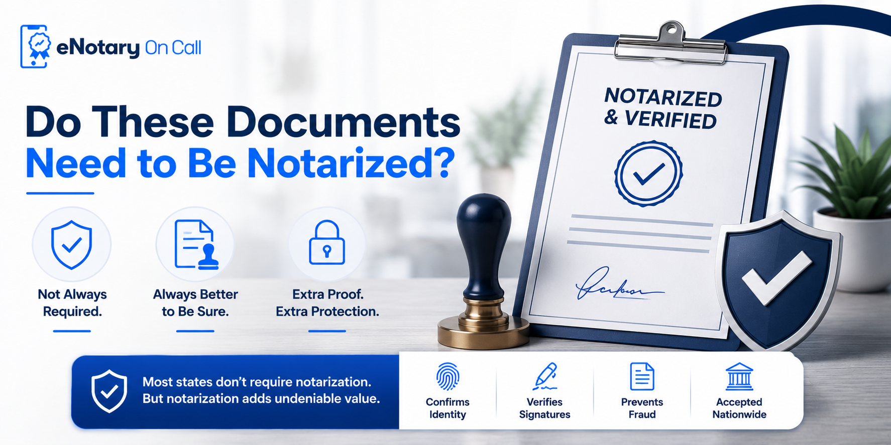 Do These Documents Need to Be Notarized?