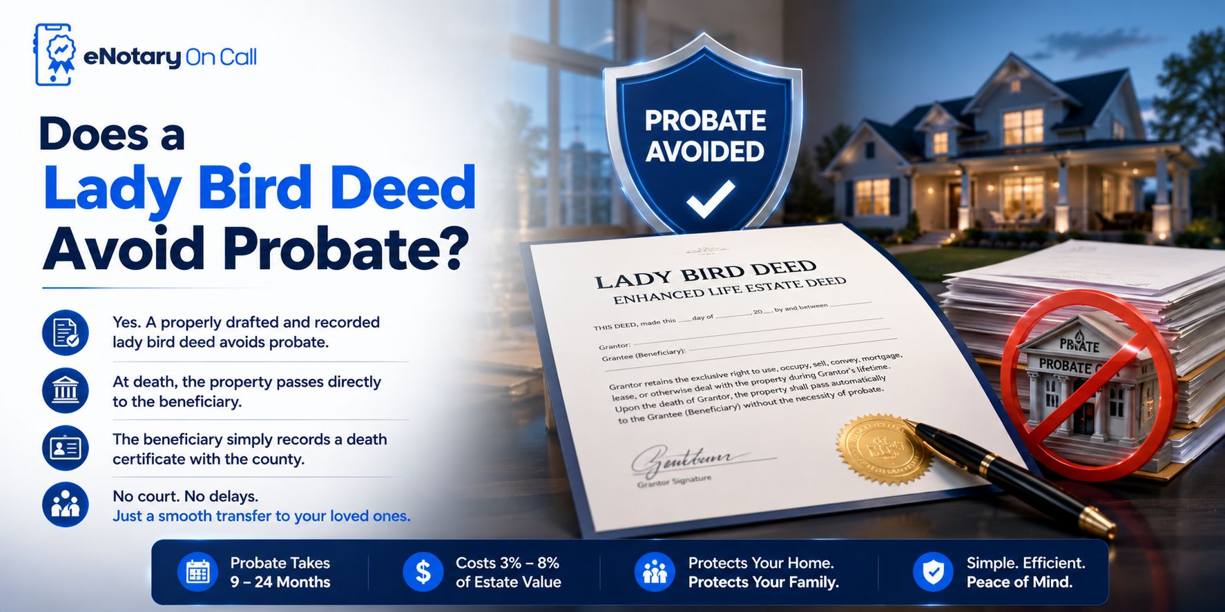 Does a Lady Bird Deed Avoid Probate