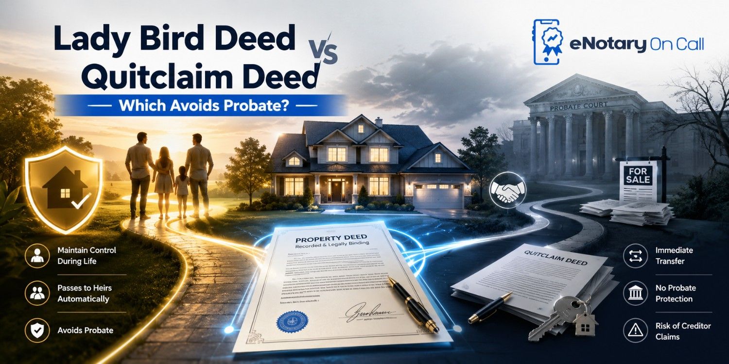 Lady Bird Deed vs Quitclaim Deed: Which Avoids Probate?