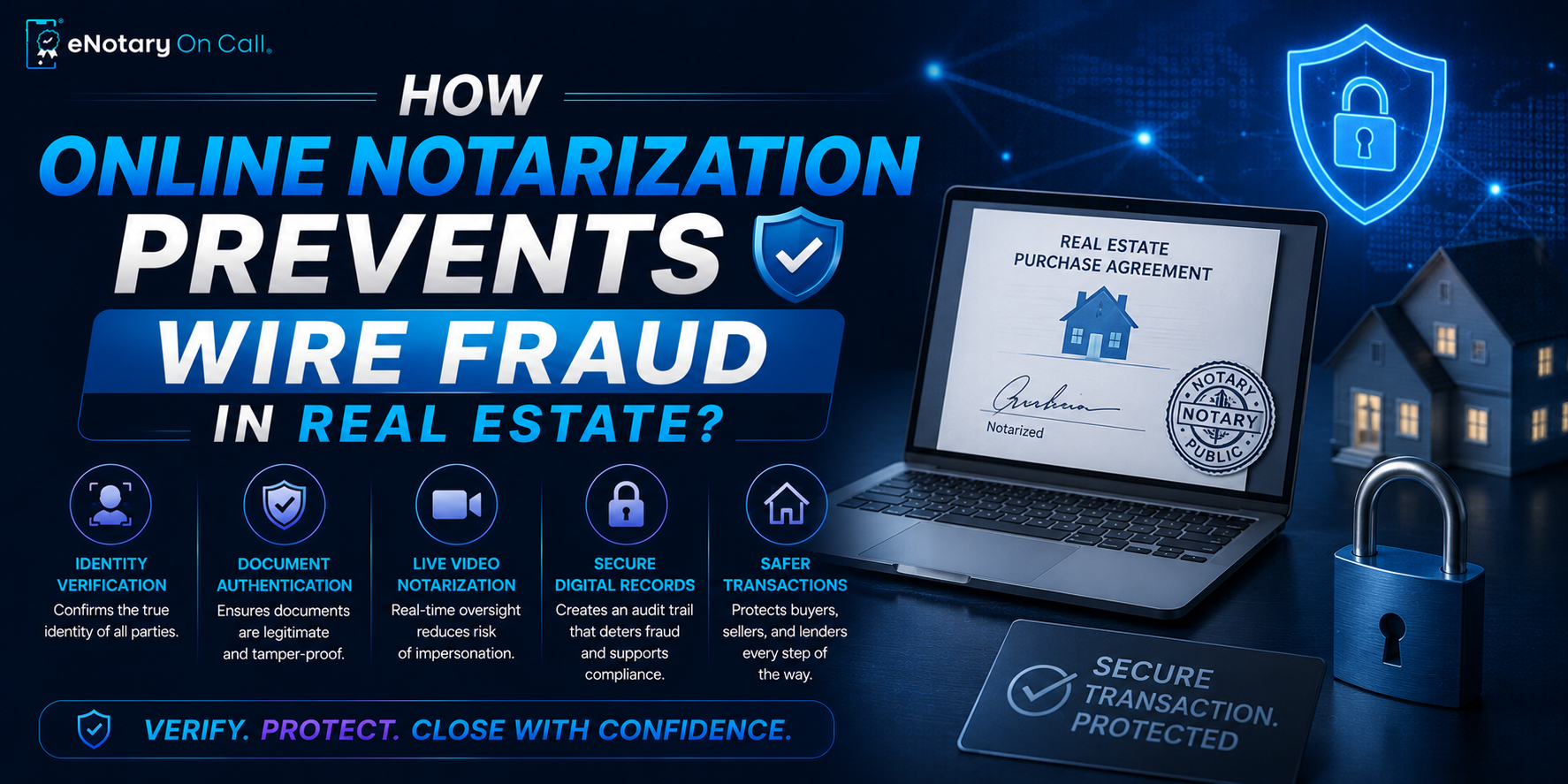 How Online Notarization Prevents Wire Fraud in Real Estate