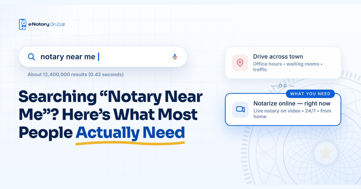 Searching Notary Near Me Here's What Most People Actually Need