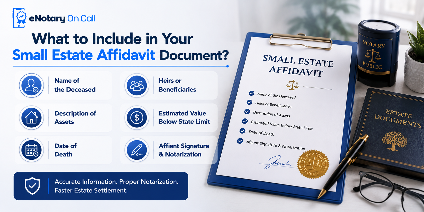 What to Include in Your Small Estate Affidavit Document