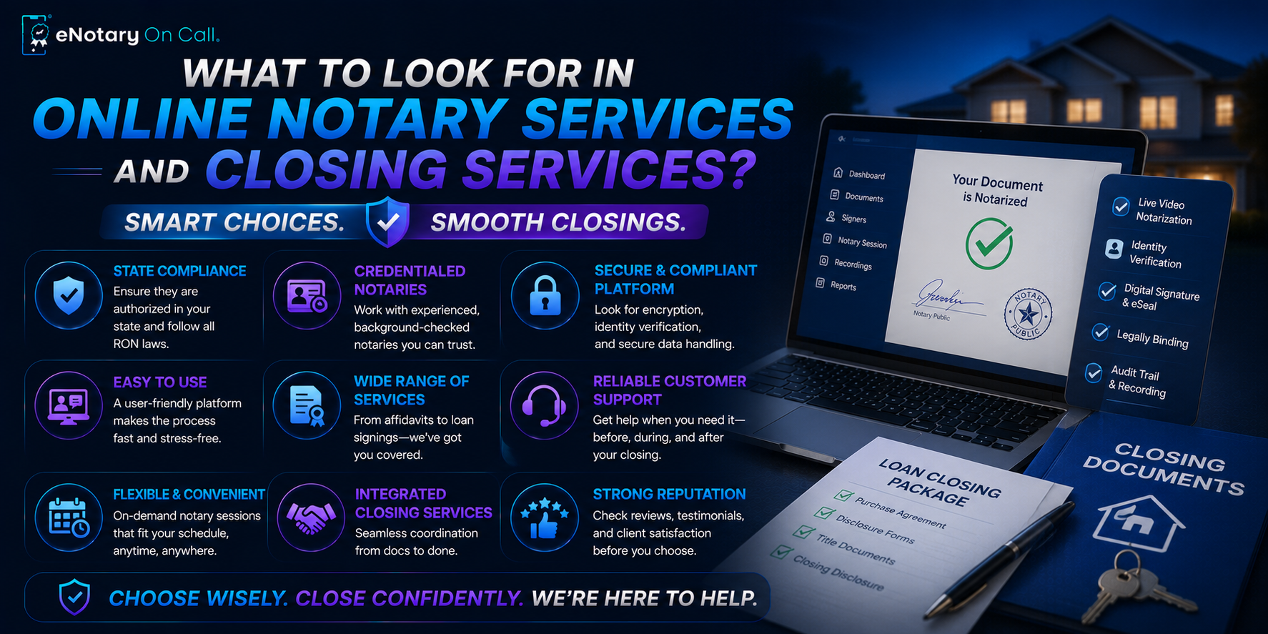 What to Look for in Online Notary Services and Closing Services