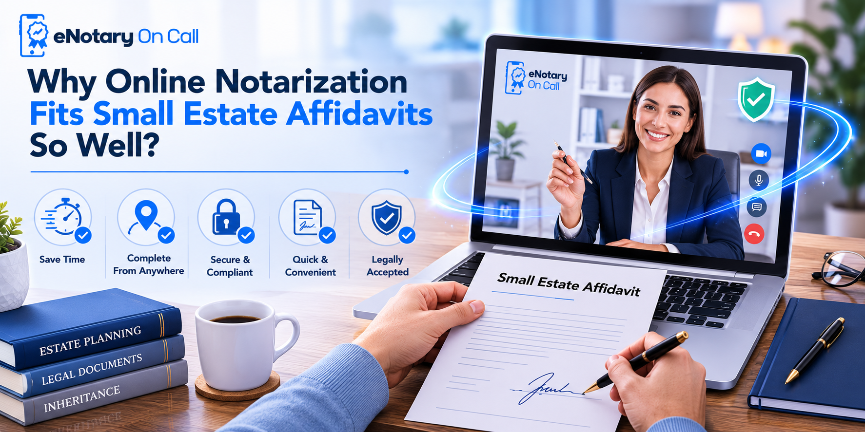 Why Online Notarization Fits Small Estate Affidavits So Well