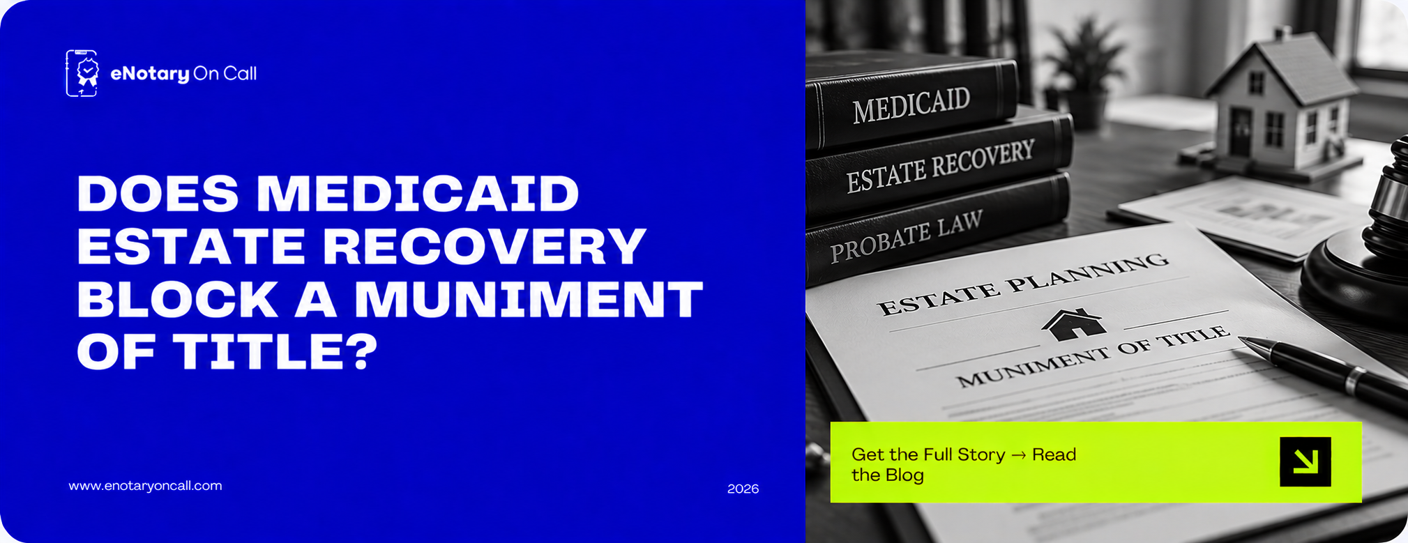 Does Medicaid Estate Recovery Block a Muniment of Title?
